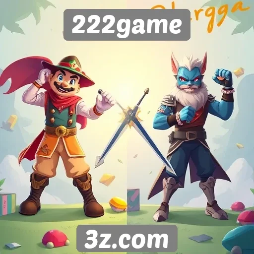 Comparativo entre 222game e concorrentes